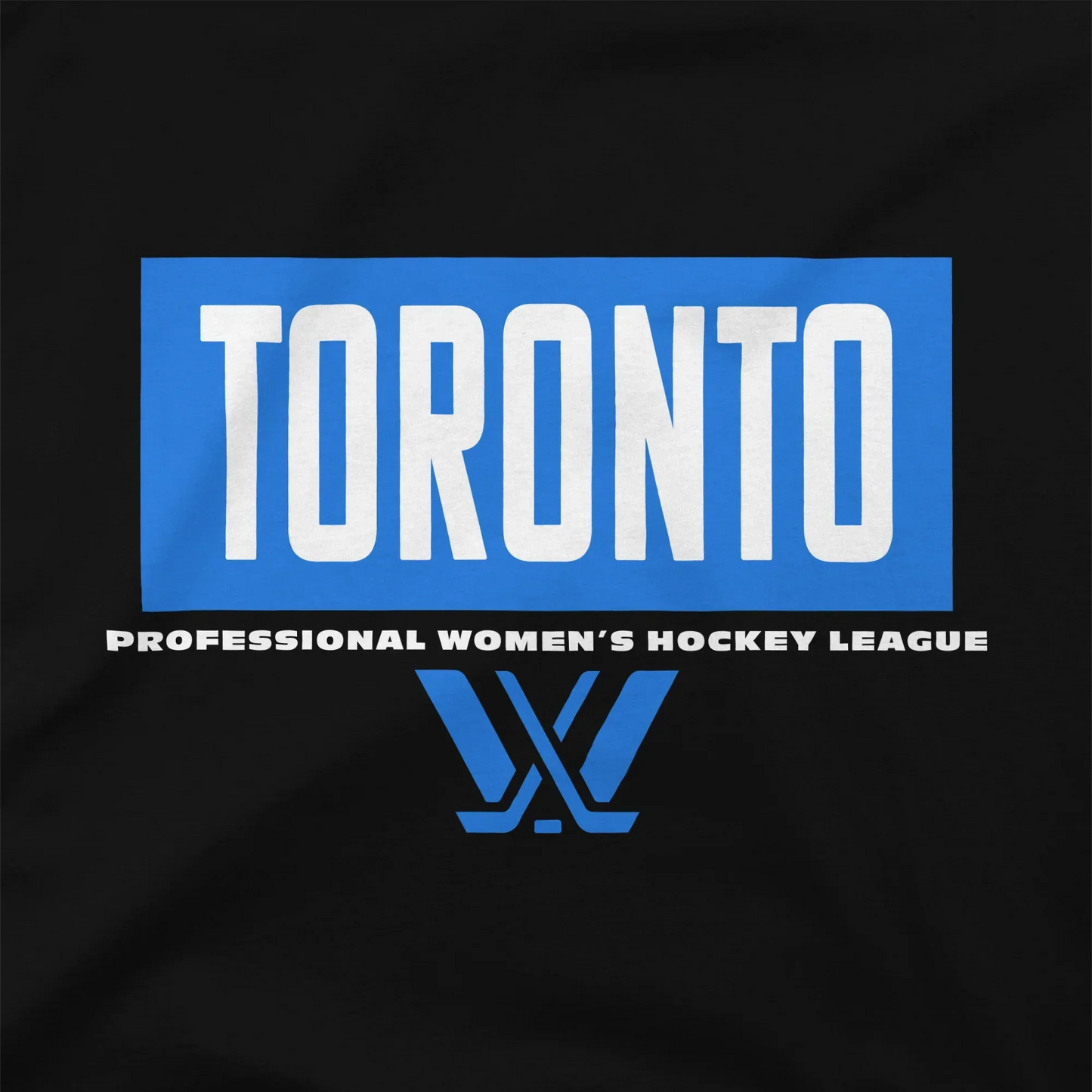 Toronto PWHL Black Pullover Hoodie (Recreated Edition)