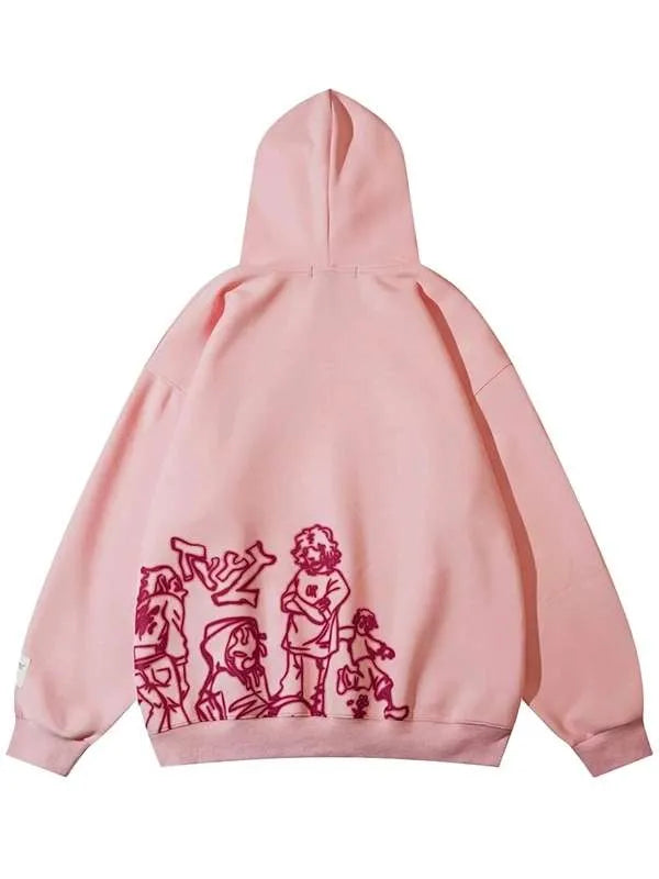 Aelfric Eden Oversized Graphic Hoodie Recreated Edition