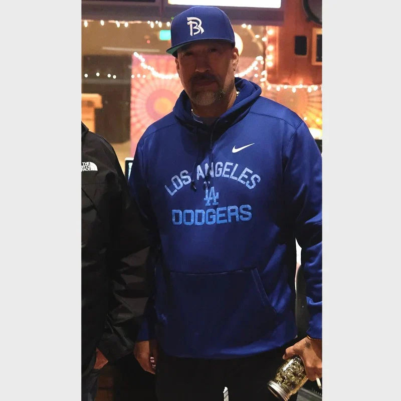 B-Real LA Dodgers Hoodie – Street Style Meets Dodgers Pride Recreated Edition