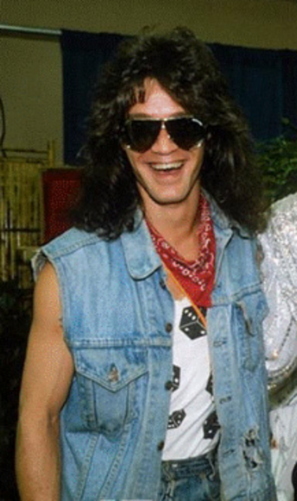 Eddie Van Halen Denim Vest