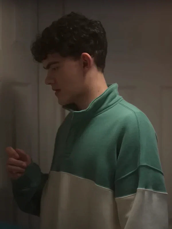 Heartstopper S03 Grey Sweatshirt Recreated Edition