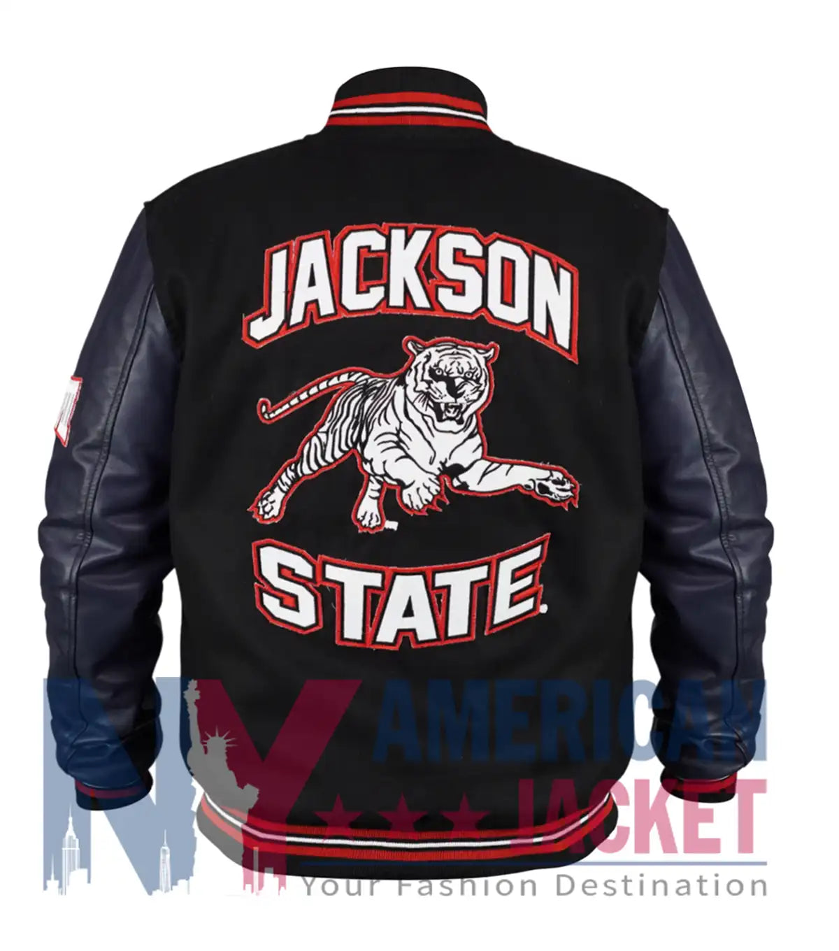 Jackson State University Navy Varsity Jacket