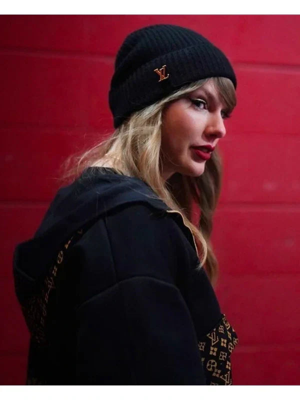 Taylor Swift Louis Vuitton Monogram Jacquard Knit Jacket – Recreated Edition