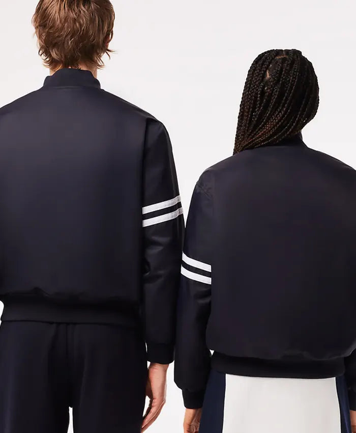 Lacoste Vintage Patch Varsity Jacket