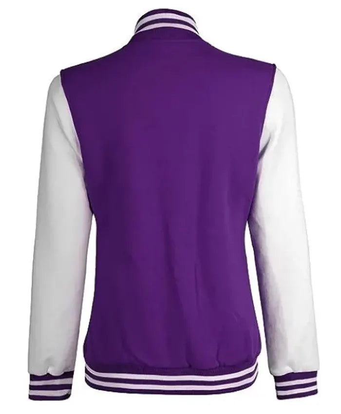 Lilac Varsity Jacket