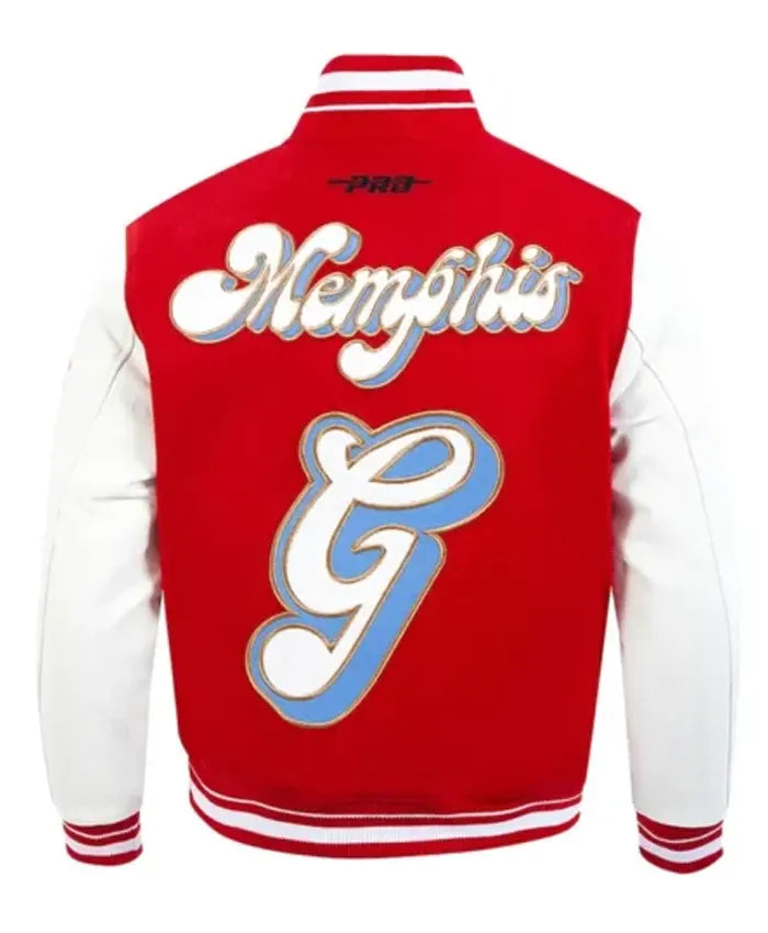 Memphis Grizzlies 2024/25 City Edition Chenille Varsity Jacket