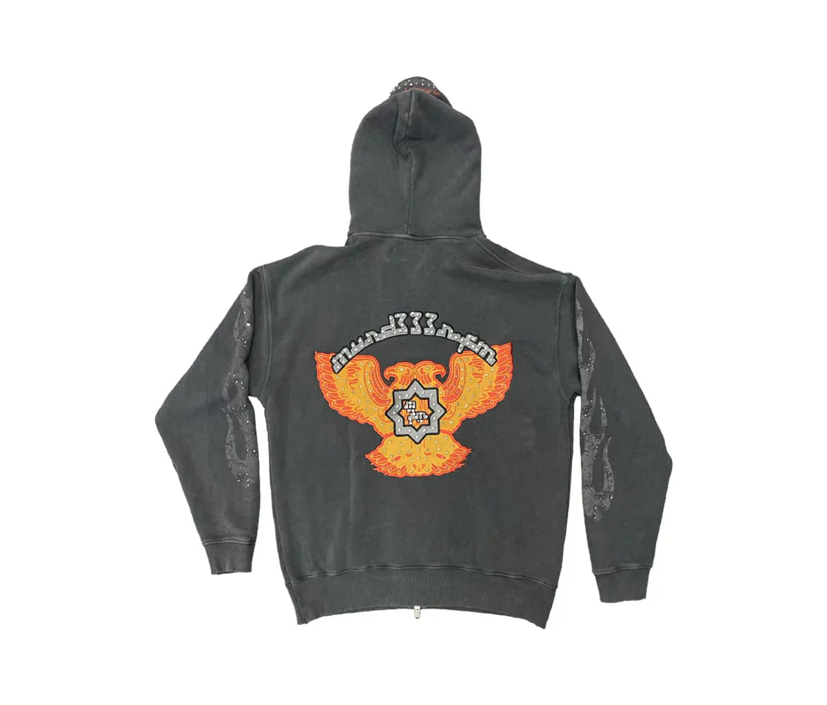 Bloody Osiris Murd333r Rhinestone Hoodie Recreated Edition