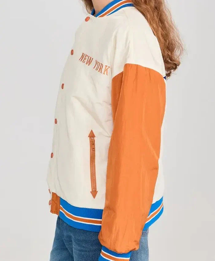 NY Knicks Varsity Jacket