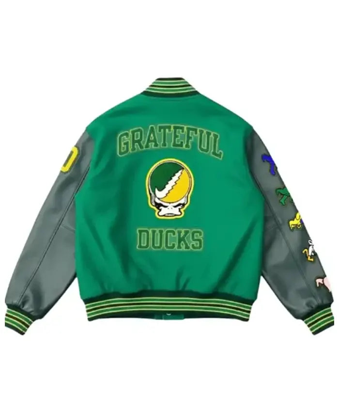 Oregon Grateful Ducks Letterman Jacket