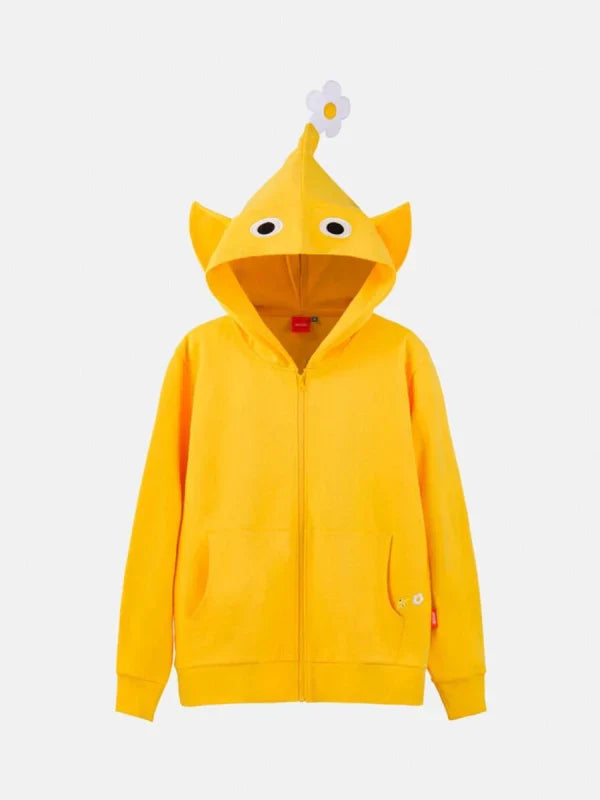 PIKMIN Yellow Hoodie – Cozy, Playful, and Game-Inspired (Recreated Edition)