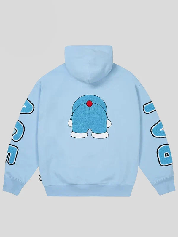 Palace x Doraemon Hoodie – Streetwear Meets Playful Nostalgia Recreated Edition