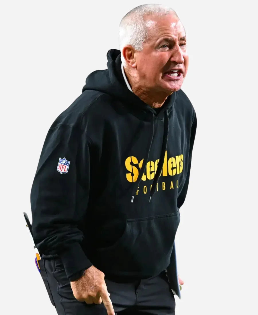 Danny Smith Pittsburgh Steelers Black Hoodie π€π Recreated Edition