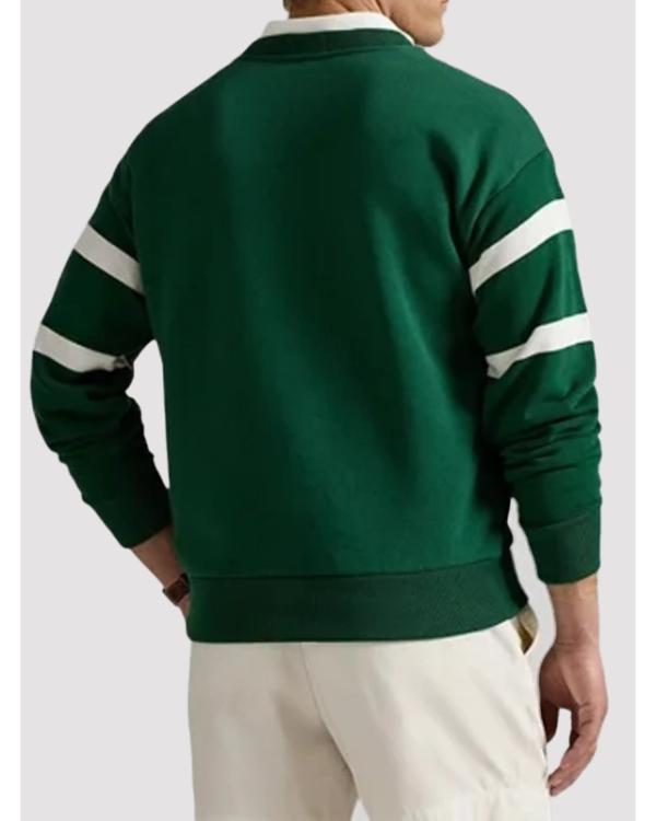 US Open 2025 Vintage Fit Green Sweatshirt – Classic Comfort Meets Tennis Heritage
