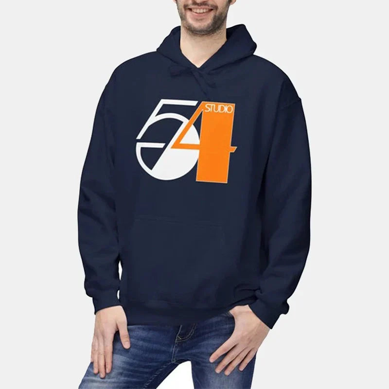 Studio 54 Blue & Black Pullover Hoodie (Recreated Edition)