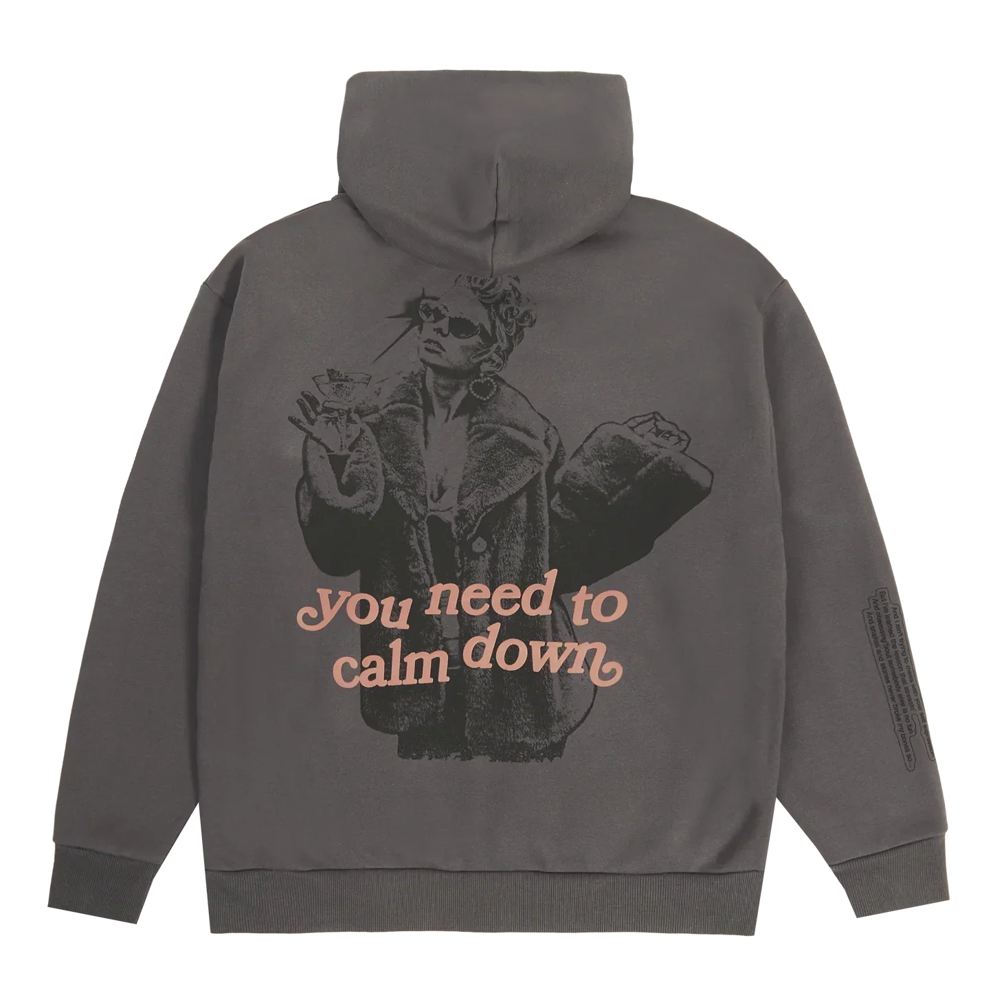 Taylor Swift "You Need To Calm Down" Grey Hoodie – Recreated Edition
