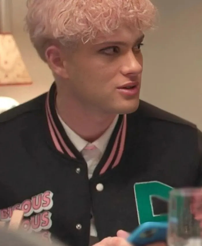 Too Much 2025 Leo Reich Varsity Jacket