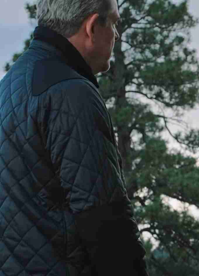 Danny Huston Yellowstone Quilted Jacket