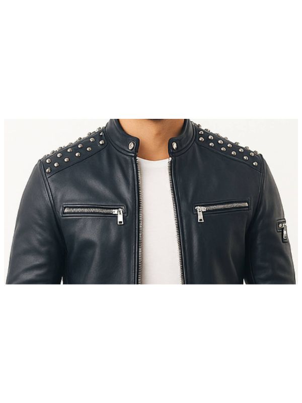 Hunter Black Leather Jacket – Men’s Premium Black Leather Jacket