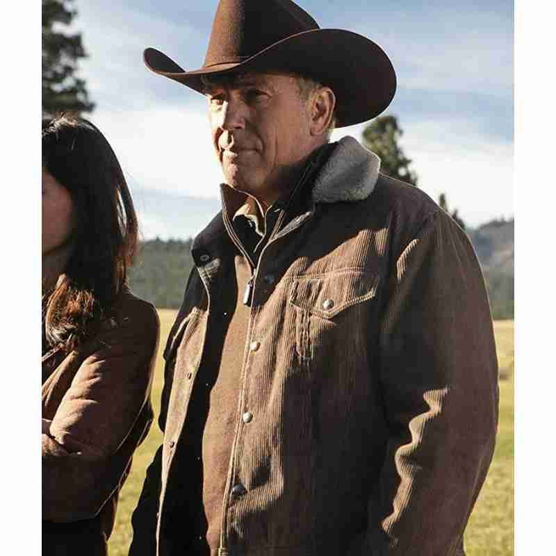 Yellowstone John Dutton Corduroy Jacket