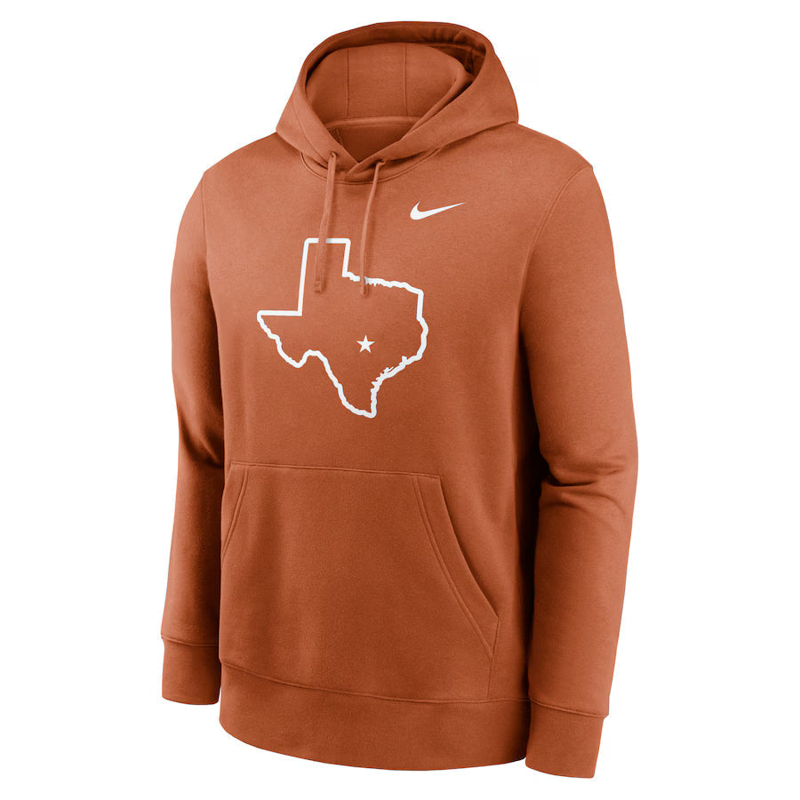 Texas Longhorns Primetime Club Pullover Hoodie – Orange & Grey (Recreated Edition)