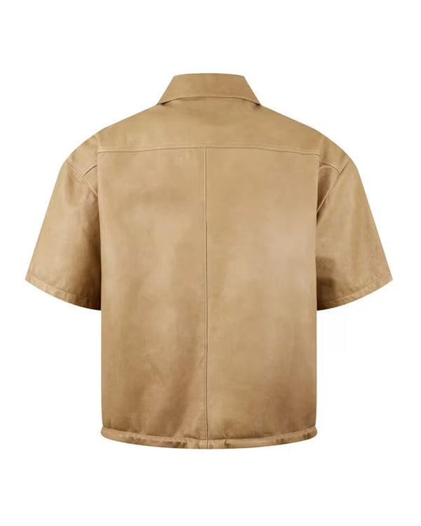 Watch What Happens Live Dylan Efron Leather Shirt