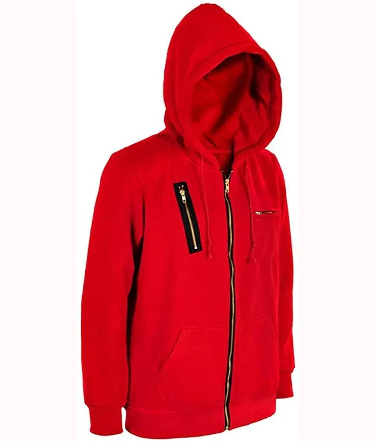 La Casa De Papel Money Heist Hoodie Recreated Edition