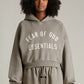 Cropped Essentials Hoodie – Modern Minimal Style with Everyday Comfort Recreated Edition