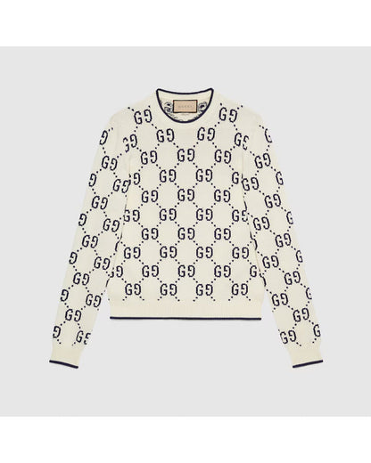 WWE Raw 2025 Nattie Neidhart Monogram White Knit Sweater — Product Description