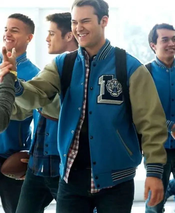 13 Reasons Why Justin Foley Letterman Jacket