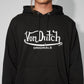Von Dutch Originals Black Pullover Hoodie (Recreated Edition)