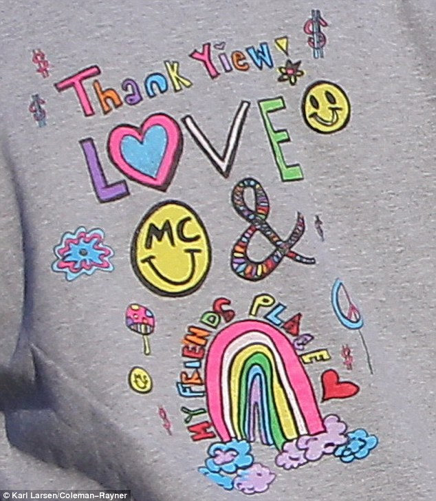 Patrick Schwarzenegger “I Love LA” Hoodie – Grey Pullover Fleece Recreated Edition