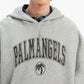 Palm Angels College Logo Oversized Hoodie – Grey Recreated Edition