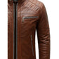 Austin Leather Brown Jacket – Men’s Premium Brown Leather Jacket