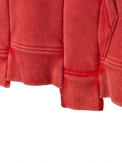 GV Gallery Raspberry Hills Red Spliced Hoodie Recreated Edition