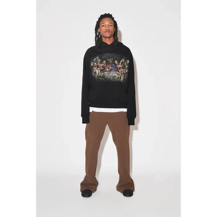 Showroom Last Supper Hoodie – Black Zip-Up Streetwear Statement (Recreated Edition)