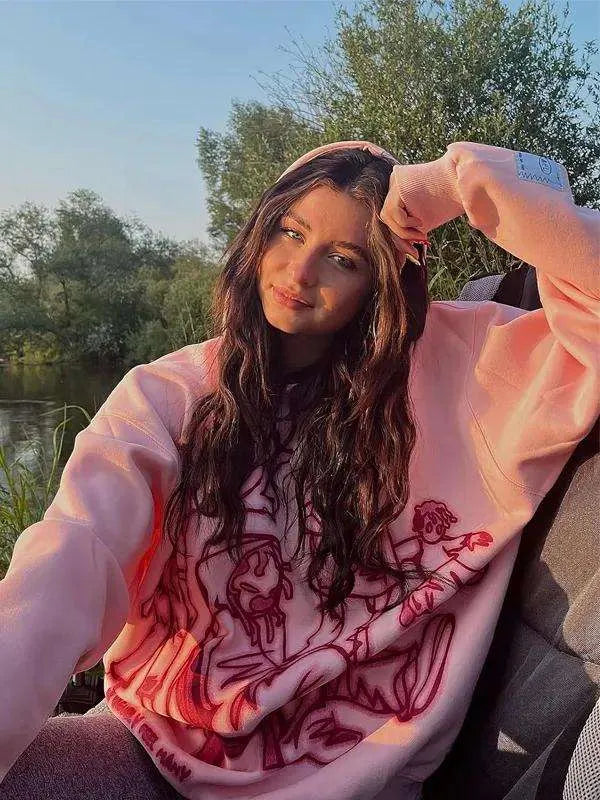 Aelfric Eden Oversized Graphic Hoodie Recreated Edition