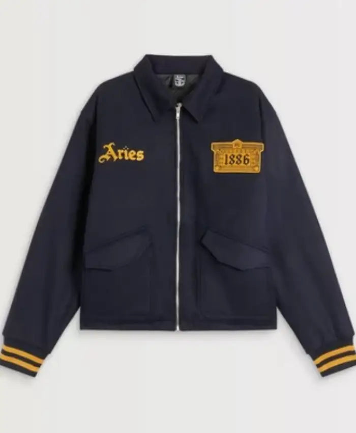 Arsenal x Aries Varsity Jacket