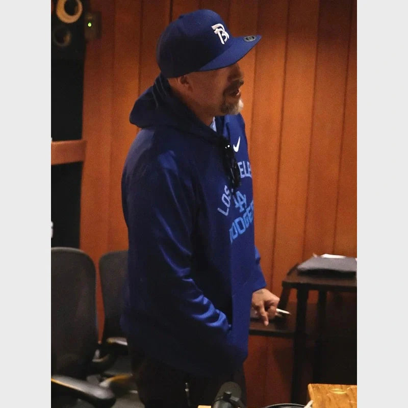 B-Real LA Dodgers Hoodie – Street Style Meets Dodgers Pride Recreated Edition