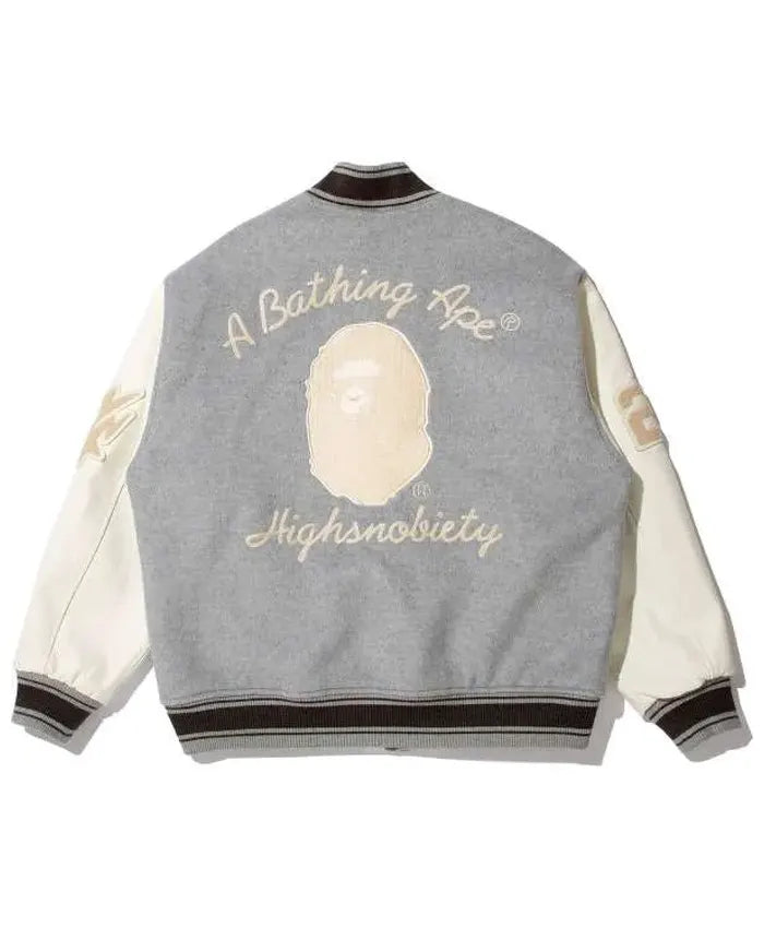 Bape x Highsnobiety Varsity Jacket
