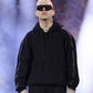 Lazza Black Hoodie Recreated Edition