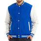 Blue and White Baseball Varsity Jacket