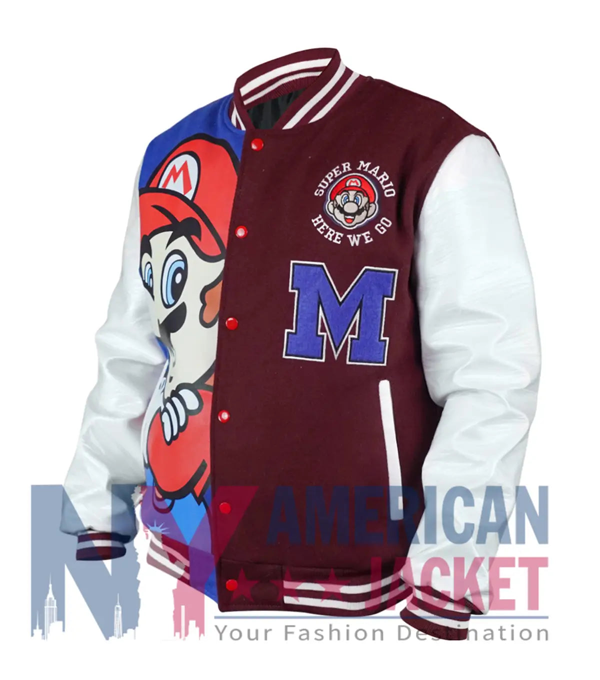 Super Mario Varsity Jacket