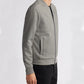 Casual Men’s Suede Grey Bomber Jacket