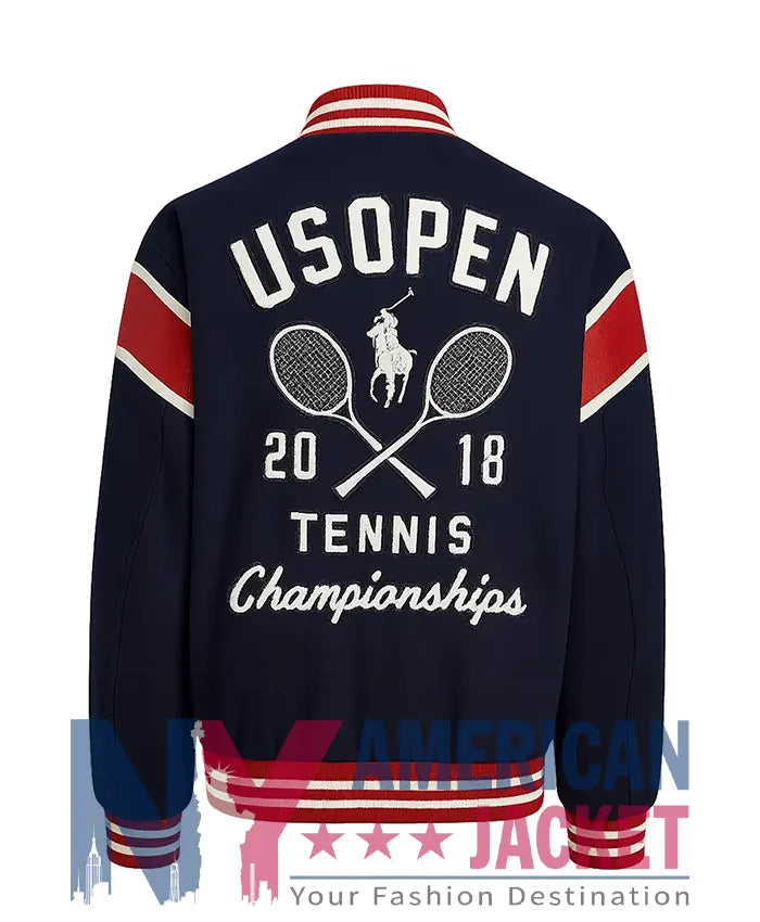 US Open Tennis Champion Varsity Jacket
