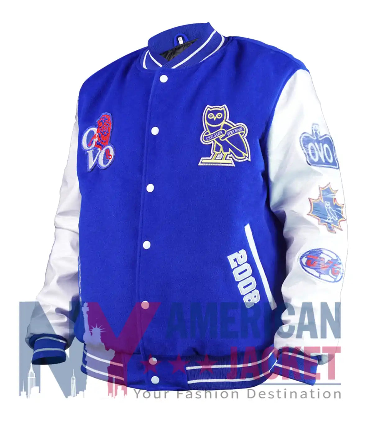 Chelsea FC OVO Varsity Jacket