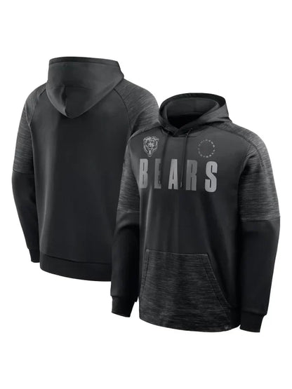 Chicago Bears Black Chip Shot Hoodie – Classic Style Meets Team Pride Recreated Edition