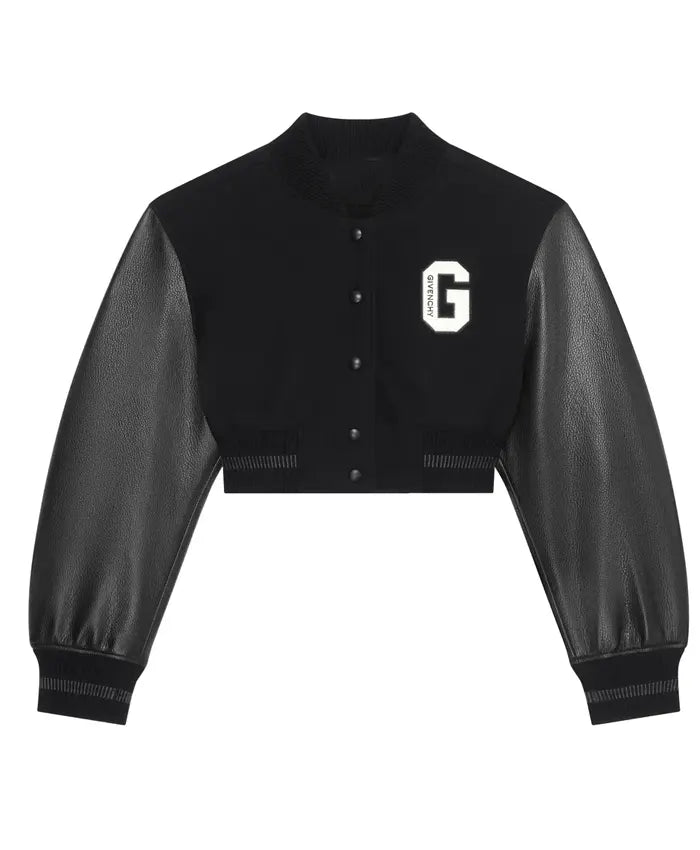 Chrishell Stause Selling Sunset Black Cropped Jacket