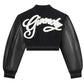 Chrishell Stause Selling Sunset Black Cropped Jacket