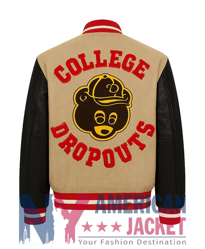 Hip Hop College Dropouts Letterman Jacket