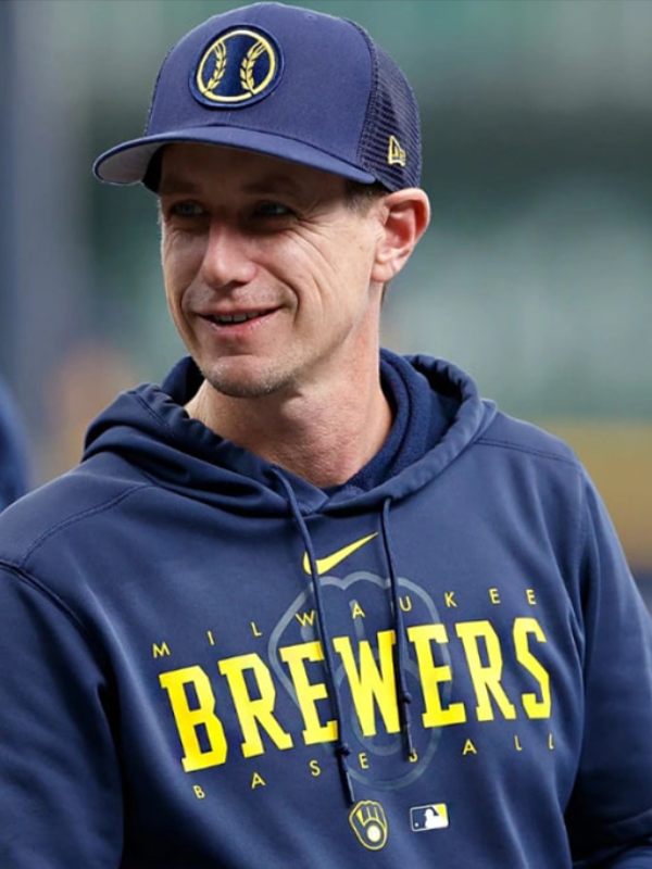 Craig Counsell Milwaukee Brewers Hoodie – Show Your Brew Crew Pride Recreated Edition